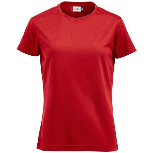 Vêtements Femme T-shirts manches longues C-Clique Ice Rouge