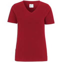 Vêtements Femme T-shirts manches longues Cottover UB685 Rouge