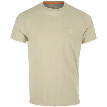 Vêtements Homme T-shirts manches courtes Timberland Dun River Tee Shirt Beige