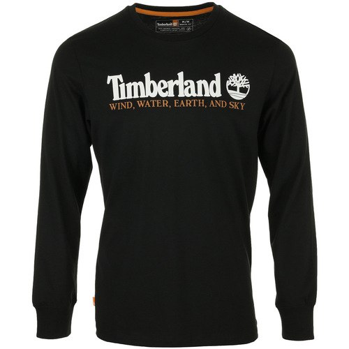 Vêtements Homme T-shirts manches courtes Timberland Yc New Core Ls Tee Noir