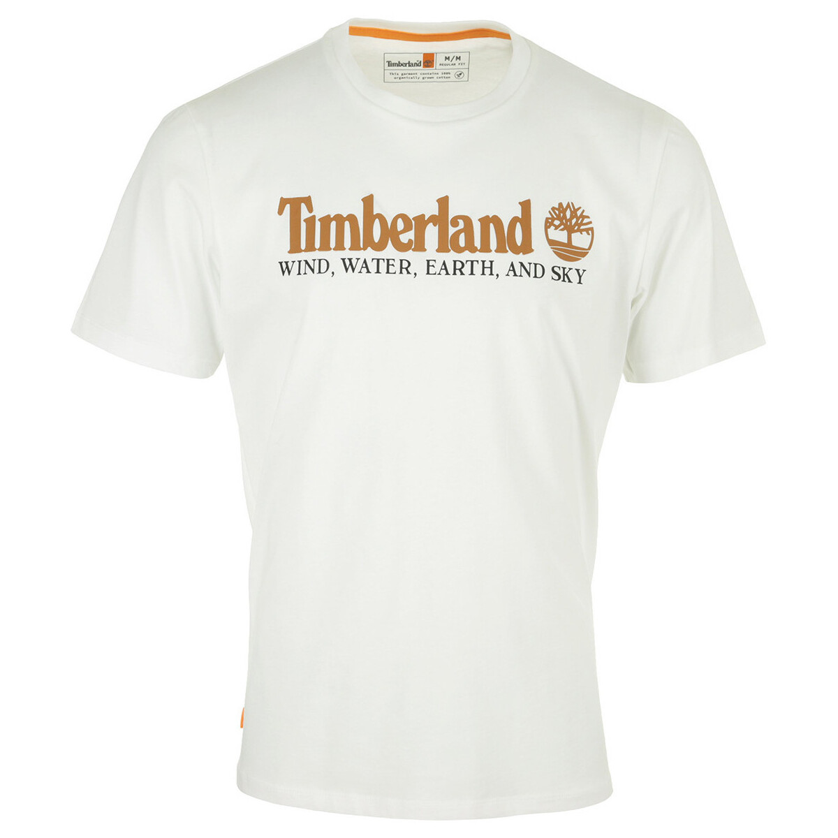 Vêtements Homme T-shirts manches courtes Timberland vintage Front Tee Blanc