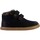 Chaussures Fille Baskets montantes Kickers Basket A Scratch Cuir  Tackeasy Marine