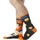 Sous-vêtements Homme Chaussettes Capslab Paire de chaussettes  de sport Dragon Ball Z Gok Orange