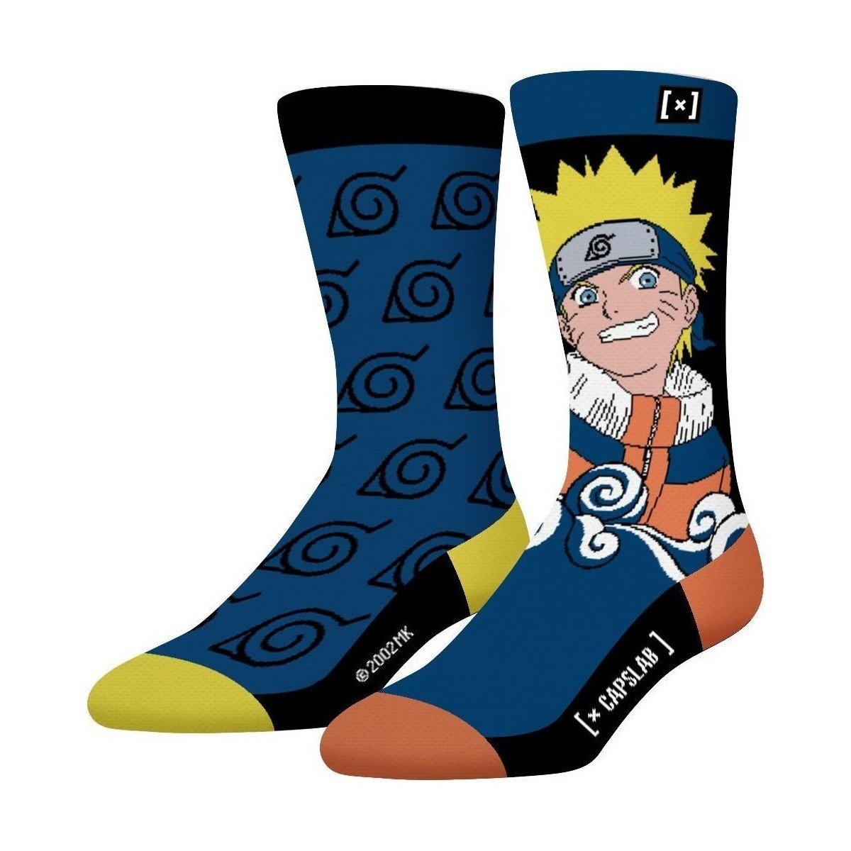 Sous-vêtements Homme Chaussettes Capslab Paire de chaussettes  de ville Naruto Naruto Bleu