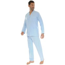 Vêtements Homme Pyjamas / Chemises de nuit Christian Cane FLAINE Bleu