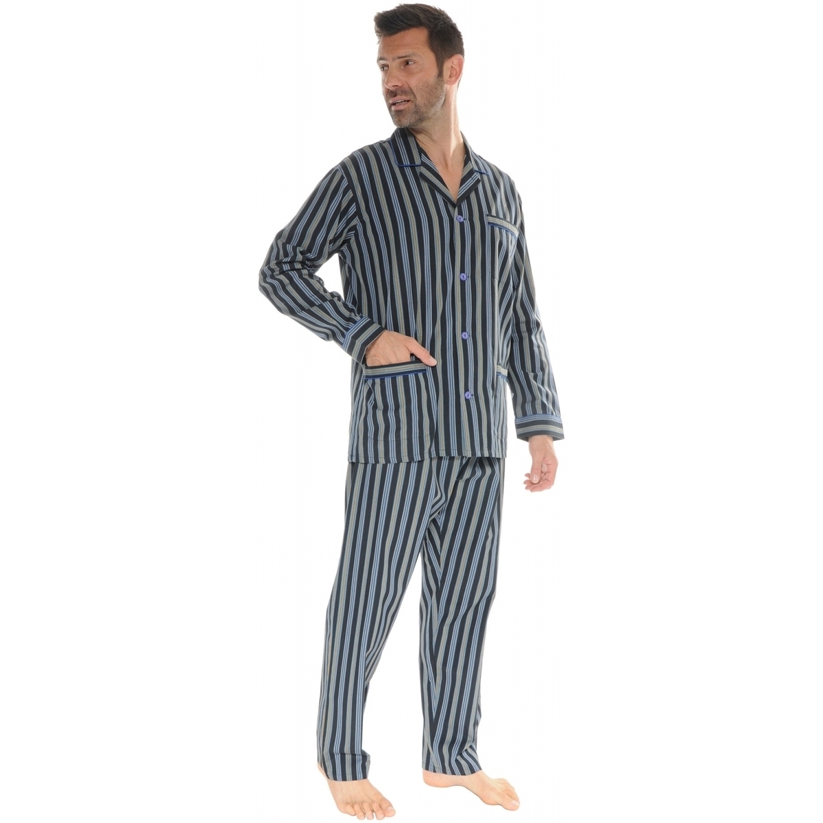 Vêtements Homme Pyjamas / Chemises de nuit Christian Cane BARRI Noir