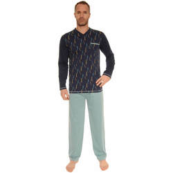 Vêtements Homme Pyjamas / Chemises de nuit Christian Cane PYJAMA. BONIFACE Bleu