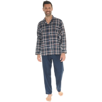 Vêtements Homme Pyjamas / Chemises de nuit Christian Cane PYJAMA. ISKANDER BLEU