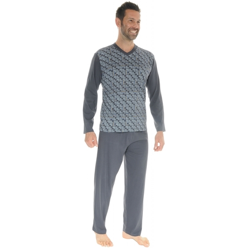 Vêtements Homme Pyjamas / Chemises de nuit Christian Cane ILARIO Gris