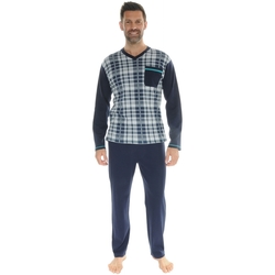 Vêtements Homme Pyjamas / Chemises de nuit Christian Cane PYJAMA. IRWIN Bleu