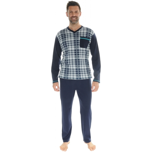 Vêtements Homme Pyjamas / Chemises de nuit Christian Cane IRWIN Bleu