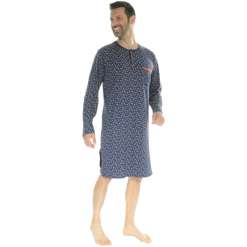 Vêtements Homme Pyjamas / Chemises de nuit Christian Cane ICARE Bleu