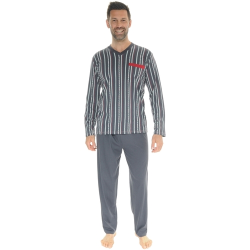 Vêtements Homme Pyjamas / Chemises de nuit Christian Cane ISTRES Gris