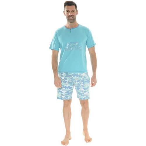 Vêtements Homme Pyjamas / Chemises de nuit Christian Cane MEGAAVENTURE Bleu