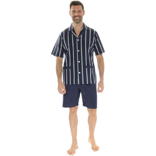 Vêtements Homme Pyjamas / Chemises de nuit Christian Cane NATYS Bleu