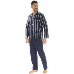 Vêtements Homme Pyjamas / Chemises de nuit Christian Cane PYJAMA BLEU NATYS BLEU