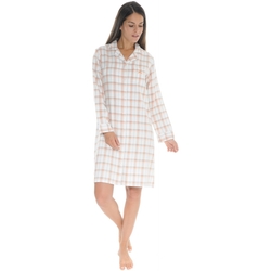 Vêtements Femme Pyjamas / Chemises de nuit Christian Cane CHEMISE DE NUIT JOYE Blanc
