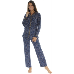 Vêtements Femme Pyjamas / Chemises de nuit Christian Cane PYJAMA JUNE Bleu