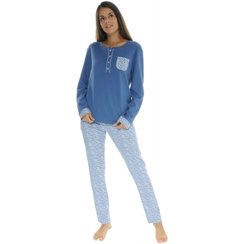 Vêtements Femme Pyjamas / Chemises de nuit Christian Cane JESS Bleu