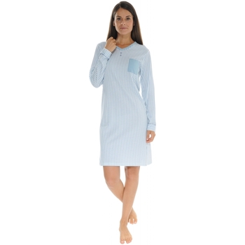 Vêtements Femme Pyjamas / Chemises de nuit Christian Cane CHEMISE DE NUIT JOANNA BLANC