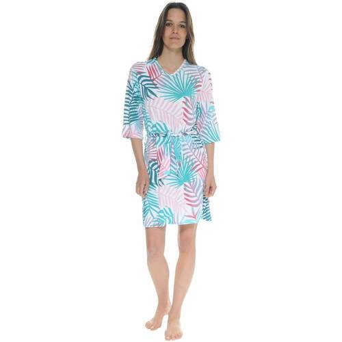 Vêtements Femme Pyjamas / Chemises de nuit Christian Cane ROBE D'ETE FLORE Multicolore