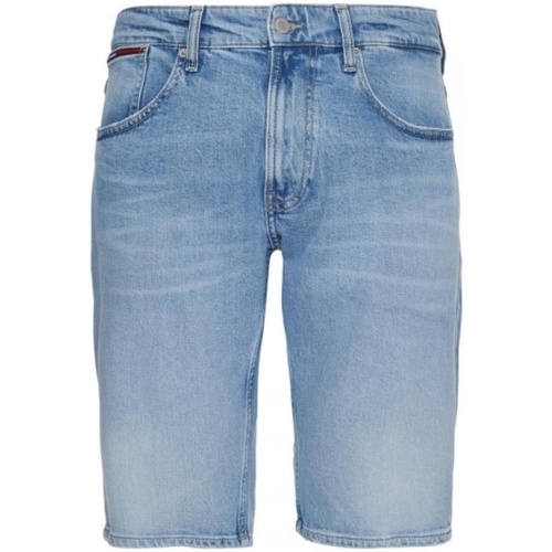 Vêtements Homme Shorts / Bermudas Tommy job Jeans Short en jean  ref 55993 1ab Denim Noir