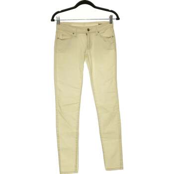 Vêtements Femme Pantalons Mango Pantalon Slim Femme  34 - T0 - Xs Blanc
