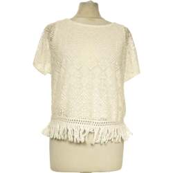 Vêtements Femme Shorts from the x IVY PARKs new collection Mango top manches courtes  36 - T1 - S Blanc Blanc