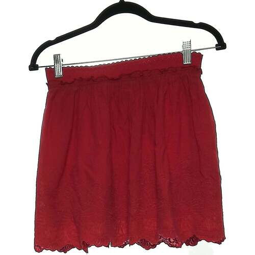 Vêtements Femme Jupes Benetton jupe courte  34 - T0 - XS Rouge Rouge