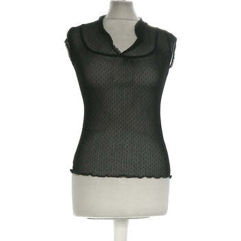 Vêtements Femme Mix & match Zara top manches courtes  38 - T2 - M Noir Noir