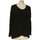 Vêtements Femme Tops / Blouses American Vintage blouse  36 - T1 - S Noir Noir
