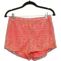 Vêtements Femme Shorts / Bermudas Hollister short  38 - T2 - M Orange Orange