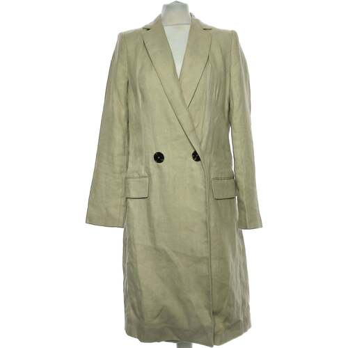 Zara manteau femme 34 - T0 - XS Beige Beige - Vêtements Manteaux Femme  24,00 €