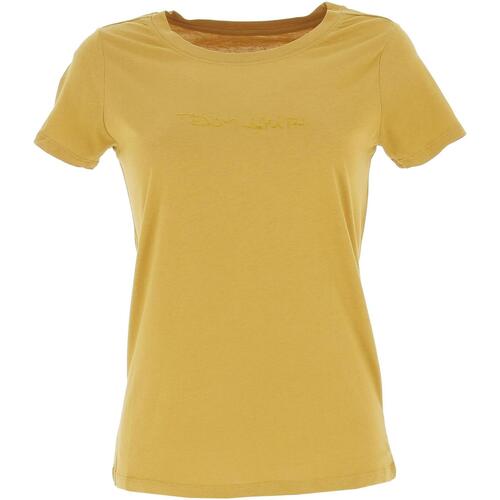 Vêtements Femme Logo-T-Shirts für Herren Ticia gold ochre mc tee l Jaune