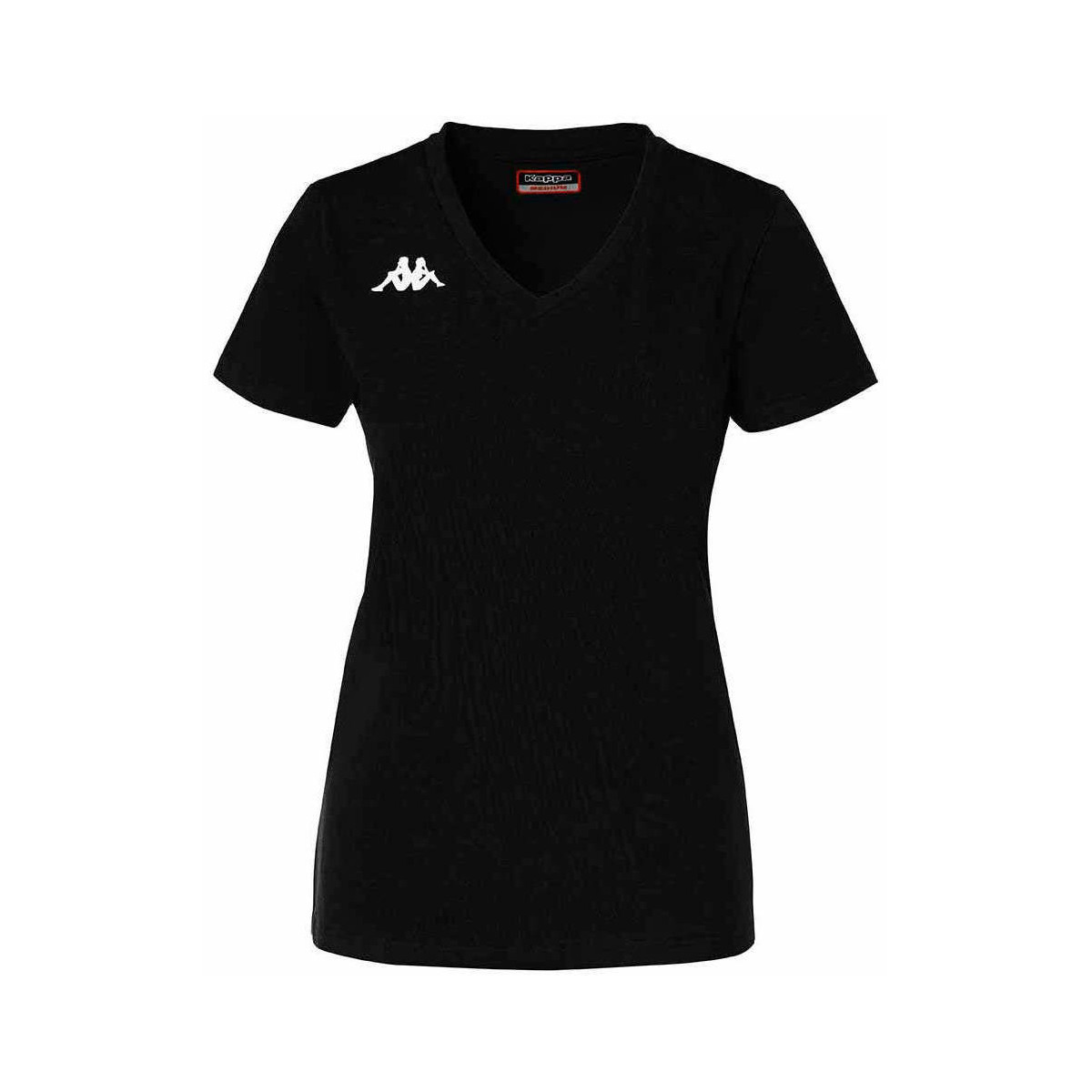 Vêtements Femme T-shirts manches courtes Kappa T-shirt Brizza Noir