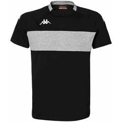 Vêtements Garçon T-shirts manches courtes Kappa T-shirt Diago Noir