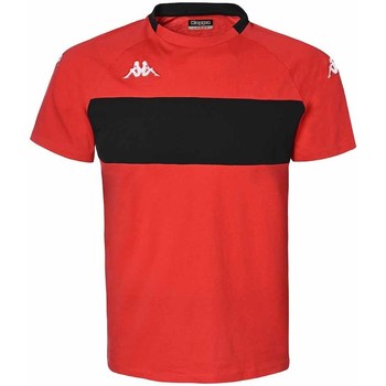 Vêtements Garçon T-shirts manches courtes Kappa T-shirt Diago Rouge, noir