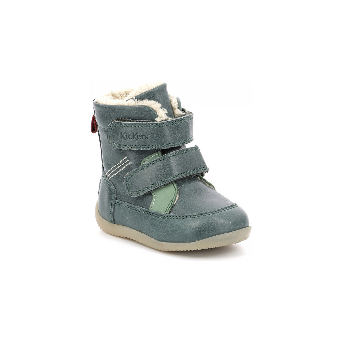Chaussures Enfant Boots Kickers Bamakratch Vert