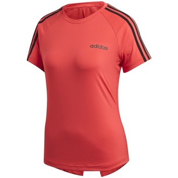 Vêtements Femme T-shirts manches courtes gazelle adidas Originals Design 2 Move 3STRIPES Tee Orange