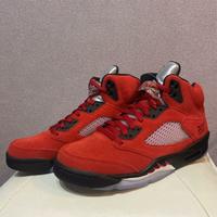 Chaussures Garçon Baskets montantes Nike Nike Air Jordan 5 AJ5 RETRO 440888 600 Rouge