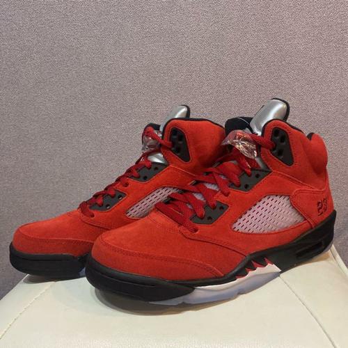 Chaussures Garçon Baskets montantes Nike parts Nike parts Air Jordan 5 AJ5 RETRO 440888 600 Rouge
