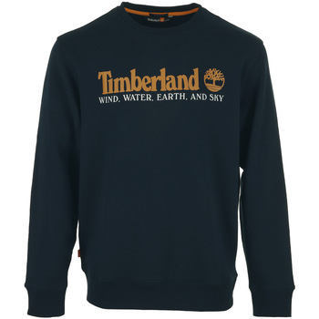 Timberland Wind water earth and Sky front Sweatshirt Bleu