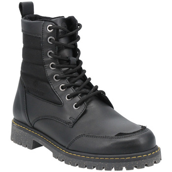 Chaussures Femme Boots Befllamboyant BLACK COCO HIGH TOP BLACK Noir