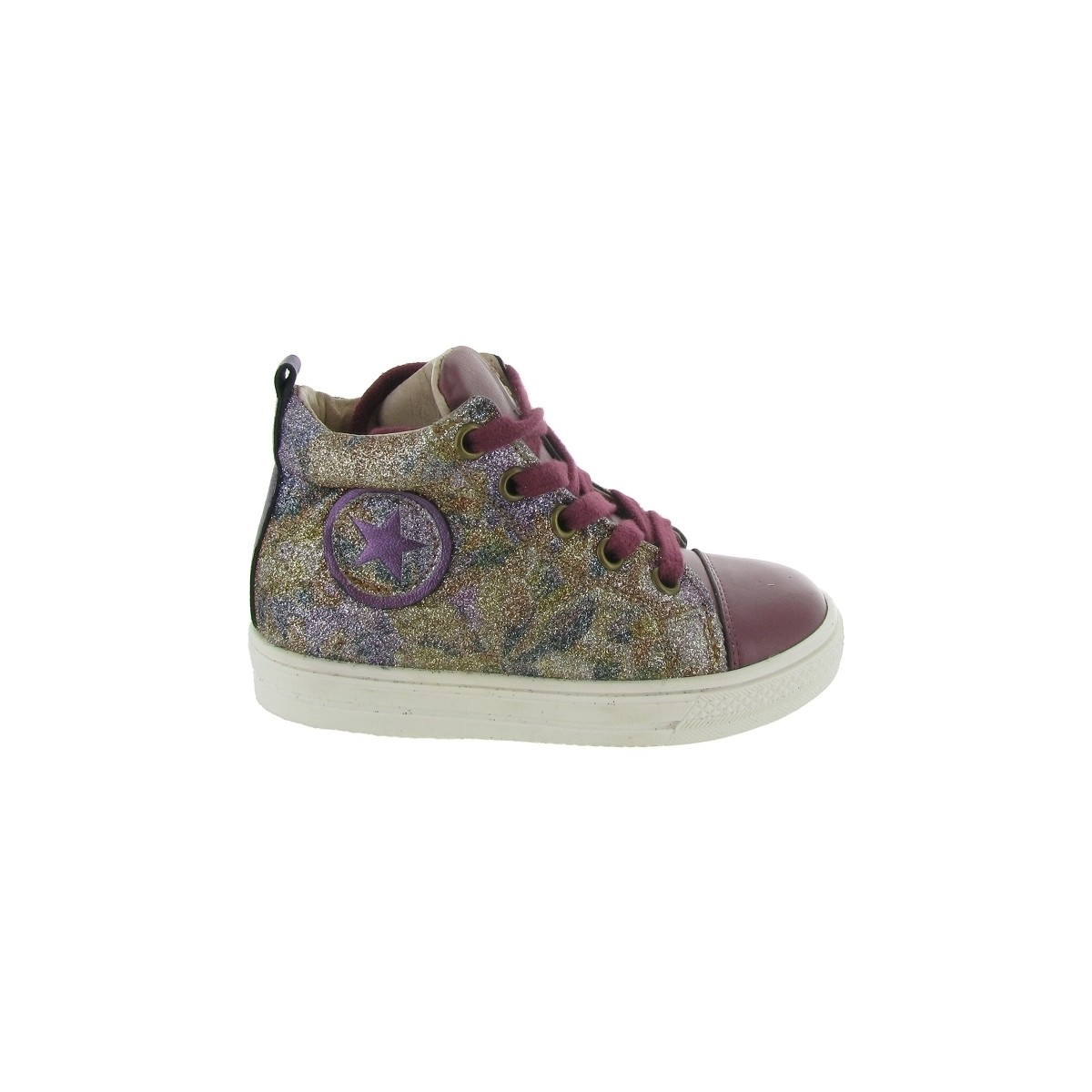Chaussures Fille Baskets basses Acebo's 55990P Multicolore
