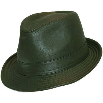 chapeau chapeau-tendance  chapeau trilby façon cuir max t55 