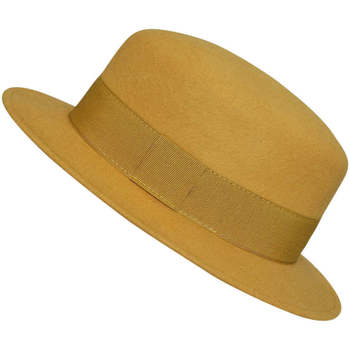 chapeau chapeau-tendance  canotier feutre de laine clementine t59 