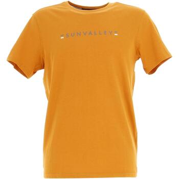 Vêtements Homme T-shirts manches courtes Sun Valley Codrep - h - tee shirt mc Ocre