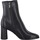 Chaussures Femme Boots Tamaris Bottine Cuir à Talons Noir
