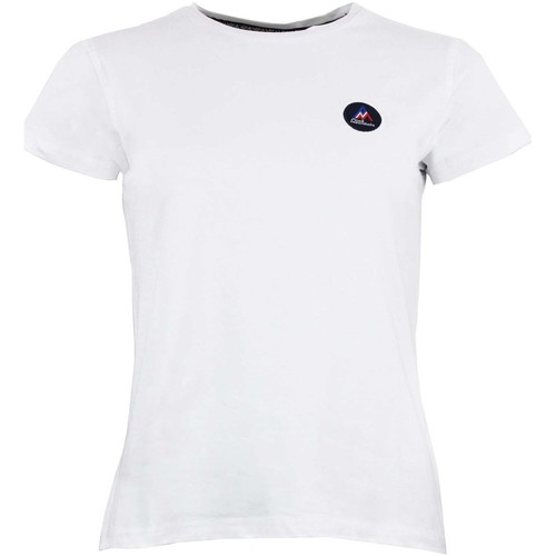 Vêtements Femme T-shirts manches courtes Peak Mountain T-shirt manches courtes femme ACODA Blanc