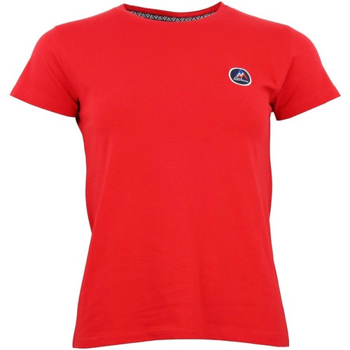Vêtements Femme Housses de couettes Peak Mountain T-shirt manches courtes femme ACODA Rouge